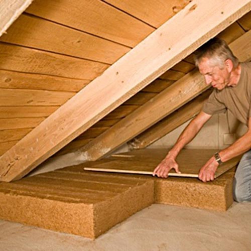 Fibre di legno FiberTherm Roof dry per estradosso di solai