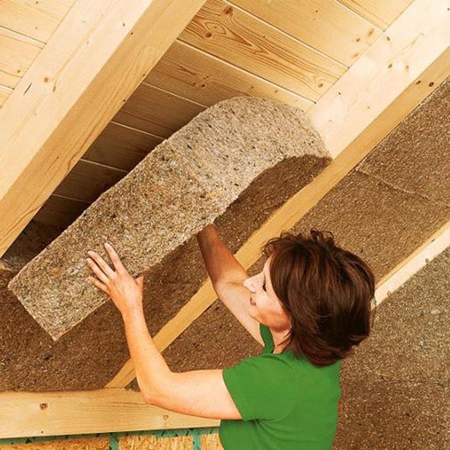 Fibre di legno flessibile FiberTherm Flex per sottotetto