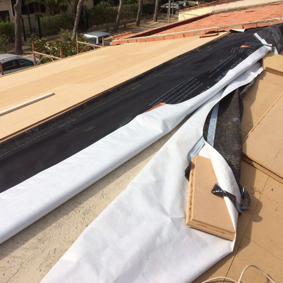 Fibre di legno FiberTherm Special dry per ristrutturazione tetti