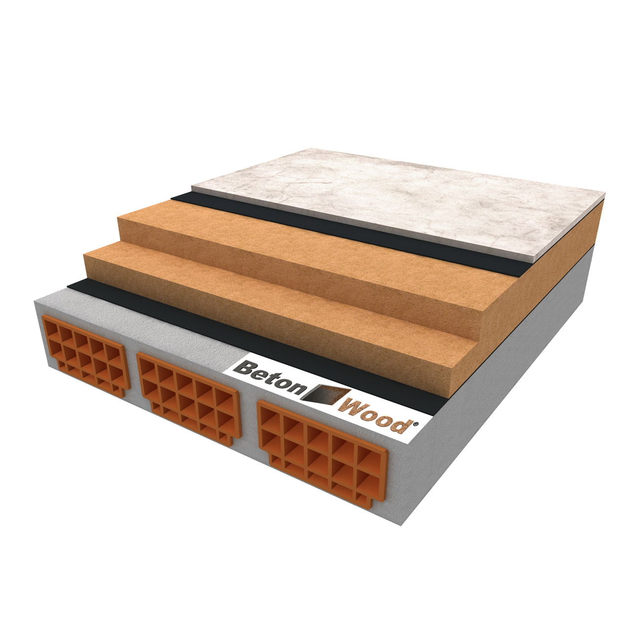 Solaio in fibre di legno e cementolegno su laterocemento