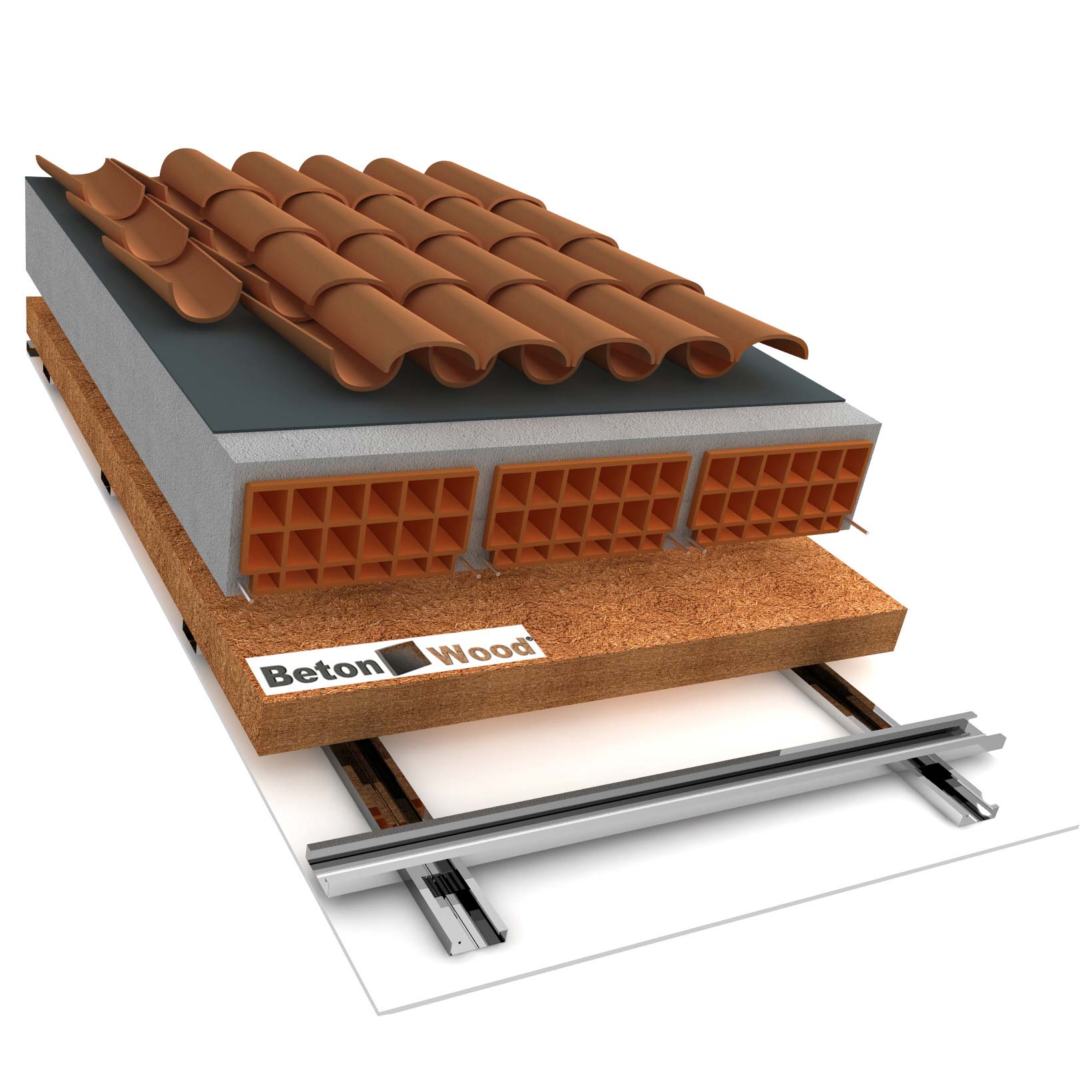 Risanamento sotto tetto con fibre di legno flessibili Flex
